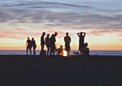 Bonfire on the Beach